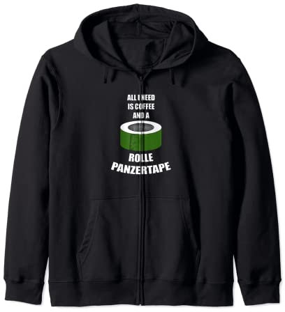 Panzertape - Lustiges Geschenk für Soldaten der Bundeswehr Kapuzenjacke