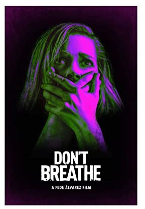 HDTS Film Don't Breathe Leinwand-Poster, Schlafzimmer, Dekoration, Sport, Landschaft, Büro, Raumdekoration, Geschenkrahmen: 50 x 75 cm