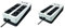 Eaton Onduleur Parafoudre 3S 450 DIN & 700 FR - Off-Line UPS - Alimentation Sans Interruption - Puissance 450VA/700VA - Noir & Blanc
