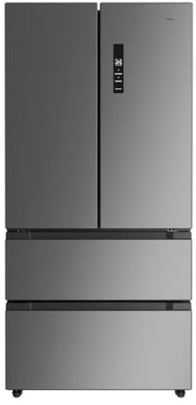 Teka Frigorífico Americano 516 L No-Frost | Clase E | Inoxidable | 1,89 m x 83 cm | Libre Instalación con Motor Inverter y Sistema Antibacterial | LongLife No Frost