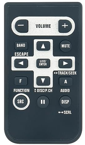 ALLIMITY CD-R320 Sostituisci Telecomando adatto per Pioneer Car Audio Stereo AVH-X2500BT DEH-6300SD MVH-8300BT DEH-5000UB DEH-6300SD/XNEW5 MVH-8300BT/XNEW5 DEH-50UB DEH-7300BT/XSUC DEH-7300BT