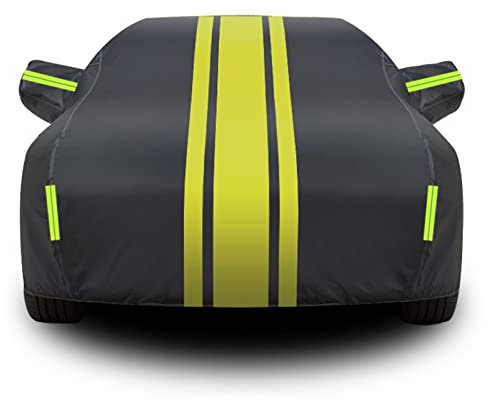 Maßangefertigt Auto Abdeckplane Kompatibel für Jeep Wrangler,Vollständige Abdeckung für den Außenbereich Sonne Regen UV-Staub Allwetterschutz.