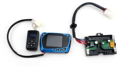 Donkivvy 12V Auto Air Diesel Heizung Steuerplatine, Auto Luft Diesel Heizung Motherboard mit LCD Monitor Schalter Fernbedienung für 3KW 5KW 8KW Air Diesel Parkheizungen
