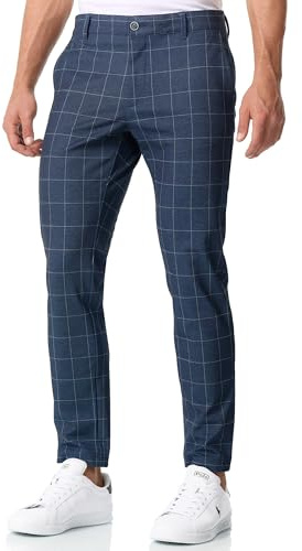 JEFF Herren JFTate Chinohose Moderne Super-Stretch Stoffhose mit 4 Taschen | Elegante Herrenhose mit hoher Bewegungsfreiheit, Alltagshose, Stoffhose, Businesshose, Freizeithose für Männer