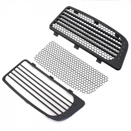 Rejilla de radiador de metal para Harley Touring Road Glide 14-Up, color negro