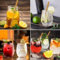100pcs Sugarcane Drinking Straws, Disposable, Like Paper Straws, Natural Straws, Eco Friendly Biodegradable, Juice and Cocktail Straws, Gluten Free, Picnic Camping Wedding Party