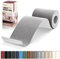 Cahomo Flicken Selbstklebend Stoff, Leinenstoff Patches Selbstklebend, 10x200 cm Leinen Reparatur Patches für Sofa, Autositze, Bootssitze, Bürostuhl, Vorhang - Grau