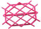 HOLIDYOYO Set Di 5 Tagliabiscotti A Forma Di Rombo Tagliabiscotti Per La Cottura Di Biscotti Strumento Per La Cottura Casalinga Colore Rosato