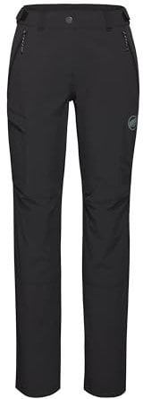 Mammut Runbold IV Pants Women | Wanderhose für Damen, Outdoor Kleidung, Für Hiking und Trekking | 34, Schwarz, Kurz