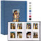 Vienrose Polaroid Fotoalbum Mini – 208 Fotos, Kompatibel mit Fujifilm Instax Mini 9/11/12/Evo & Polaroid Snap (Blau)