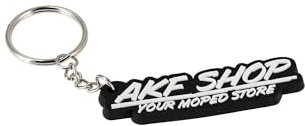 AKF Schlüsselanhänger SHOP aus Soft-PVC, mit Schlüsselring