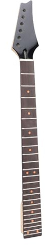 Drfeify E-Gitarrenhals, Ahorn-Palisander-Griffbrett, Glatte Oberfläche, Ersatz für 24-Bund-Gitarrenhals für Gitarren-Enthusiasten und Profis