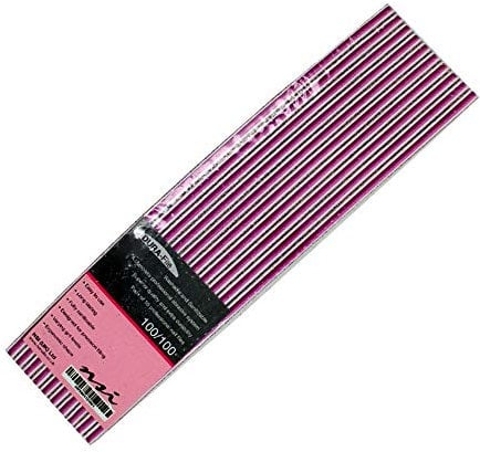 NSI Dura 100 Grit Nail File 10 Pack - NSI3641