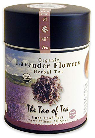 The Tao of Tea, Lavender Herbal Tea, Loose Leaf, 2.0 Ounce Tin (Packaging May Vary)