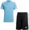 adidas Herren Set Trikot+Hose Squadra 21 GN6726+GN5776 L Team Light Blue/White