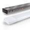 SINCELIGHT LED Deckenleuchte 18W Lichtleiste, 2ft(60cm) Integrierte Röhrenlampe, Omnidirektionale Beleuchtung, Neutralweiß 4000K, Weicher und gleichmäßiger, 1 Stück