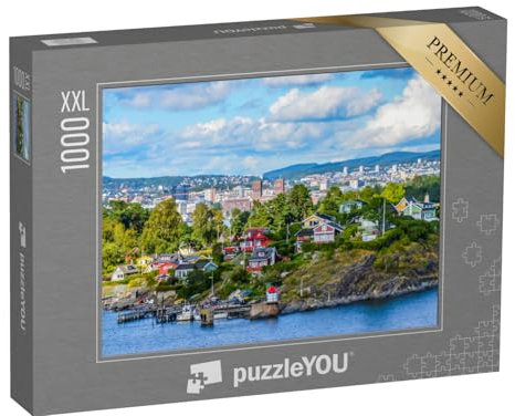 Puzzle 1000 Teile XXL „Oslo, eine Stadt am Fjord“ – aus der Puzzle-Kollektion Oslo
