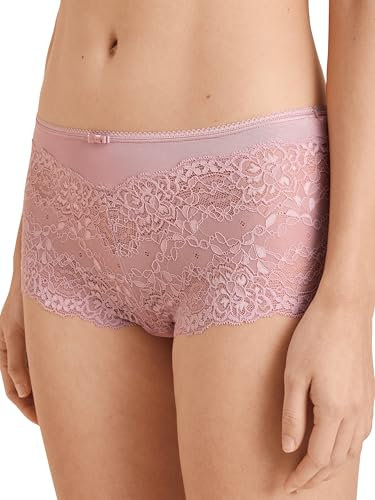 CALIDA Sensual Secrets Panty Damen, Regular Cut, mit zarter, leicht transparenter Spitze