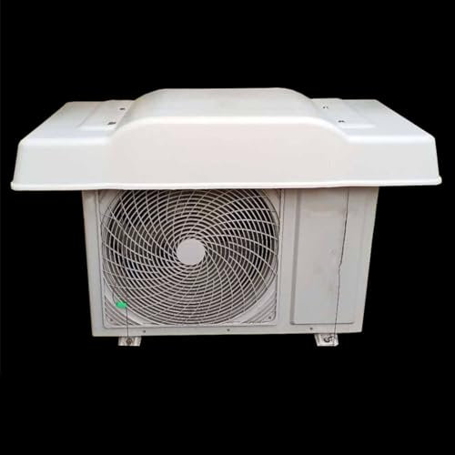 Cache Pompe A Chaleur Extérieur Suspendu, Cache Climatiseur Exterieur, Protection de Unité Extérieur pour Pompe À Chaleur Résistant Aux Intempéries (Size : 100 * 43cm)