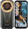 DOOGEE S Punk Pro Telefono Movil Irrompible, 20GB+512GB/2TB TF, 128dB Altavoz 10800mAh/33W Movil Resistente Android 14, 6.6 FHD+ 50MP+16MP, Efecto luz LED/OTG/NFC/Huella/Dual 4G LTE/IP68