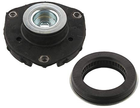 febi bilstein 26460 Federbeinstützlager mit Wälzlager , 1 Stück, Schwarz