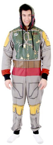 Star Wars Boba Fett grau Jumpsuit (Large)