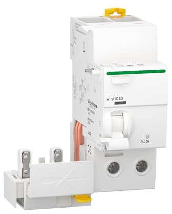 Schneider Electric a9q31240 Differential Block Vigi iC60, 2p, 40A, 30Ma, Class A Si