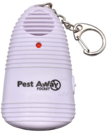 EURO MARKETING MANUFACTURING - Repelente de mosquitos portátil ultrasónico Pest Away Pocket, varios colores