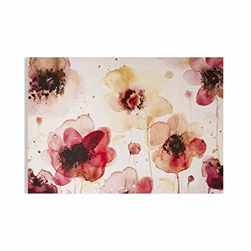 Painterly Blossoms Floral Printed Canvas Wall Art