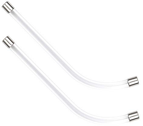 2 Stück klare Stimmröhrchen für Plantronics Headsets Ersatz-Zubehör für Encore, Tristar, SupraPlus, Duoset und Duopro