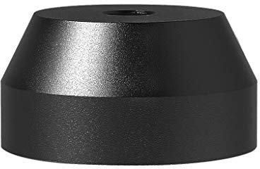 huiingwen - Adattatore in alluminio massiccio con 45 giri/min, perfetto per la maggior parte dei giradischi con disco da 2,2 once, sostituisce l'adattatore singolo standard da 7 pollici.