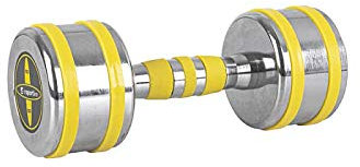 inSPORTline Chrom Hantel Yellsteel 8 kg