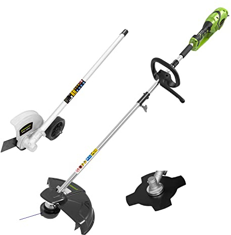 Greenworks Coupe-Herbe et débroussailleuse électrique 230 V 1200 W 40 cm Accessoire Coupe-Bordures