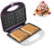 BEHOME Waffeleisen mit Antihaftbeschichtung | Maschine mit Platte mit LED zum Ein- und Ausschalten | Waffle Maker 820 W für schnelle und leckere Waffeln