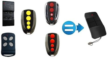 T11 - TELECOMMANDE Compatible Thor, Porte BRICO TX4, ET600 MAGUISA, GOODHOME, Turia Paris ...Porte de Garage Portail