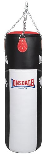 Lonsdale Unisex-Adult FENGATE Equipment, Black/White/Red, 150cm