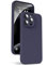 Supdeal Custodia in Silicone Liquido per iPhone 15 Pro, [Protezione Fotocamera] [Cover in Microfibra] [Protezione a 4 Strati], Case Ultrasottile e con Presa Comoda, 6,1 Pollice, Viola Scuro