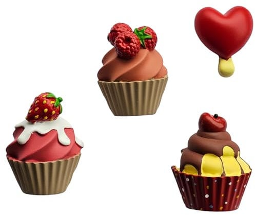 3d Fridge Magnets, Cute Fun Decorative Magnets, 3d Cupcake Fridge Magntes (Cupcake)