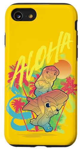 iPhone SE (2020) / 7 / 8 Disney Lilo & Stitch Beach Vibes Sunny Surfing Aloha Case