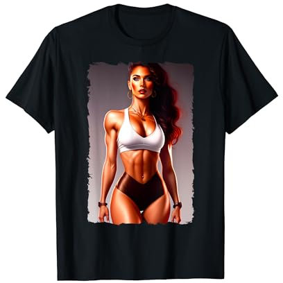 Magnifique visage et sablier – Fantasy Fitness Wife T-Shirt