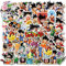 50 Stück Dragonball Kinder-Aufkleber, Anime-Cartoon, wasserdicht, Vinyl-Aufkleber für Teenager, Kinder, Laptop, Reisetasche, Telefon, Fahrrad, Wasserflasche, Gitarre, Computer, Skateboard