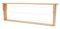 30x Deutsch Normalmaß Rähmchen DNM Rähmchen 2/3 FLACH mit Hoffmann-Seiten 394 x 159 mm Honigraum
