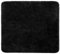 Brandsseller Badematte 50x50 cm Badteppich Badvorleger Badezimmerteppich Duschvorleger Schwarz