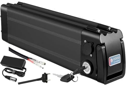48V Ebike Battery, 48V 10Ah 12Ah 15Ah 18Ah 20Ah Electric Folding Bike Lithium Battery with Protection Board with Charger for 200W 350W 500W 750W 1000W Bike Motor 48V 20Ah