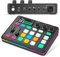 Yinker Gaming Audio Mixer Professioneller RGB Audio Soundmixer für Streamer und Content Creator 6 Benutzerdefinierter Sound