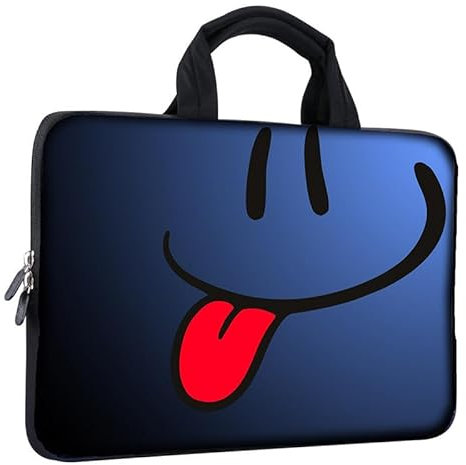 AORTDES Borsa per Portatile 14 15 15.4 15.6 Pollici, Custodia per Computer Notebook 15.6 Pollici Borsa per Laptop Chromebook Toshiba HP Dell Lenovo Asus Acer (blu)