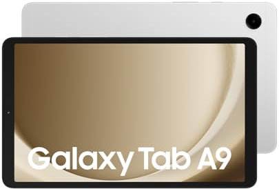 Samsung Galaxy Tab A9, Android Tablet, 4GB RAM, 64GB Storage, (Silver, WiFi) (Renewed)