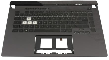 ASUS 90NR0572-R33GE1 Original Tastatur inkl. Topcase DE (deutsch) schwarz | mit Backlight für ROG Strix G15 G513IH