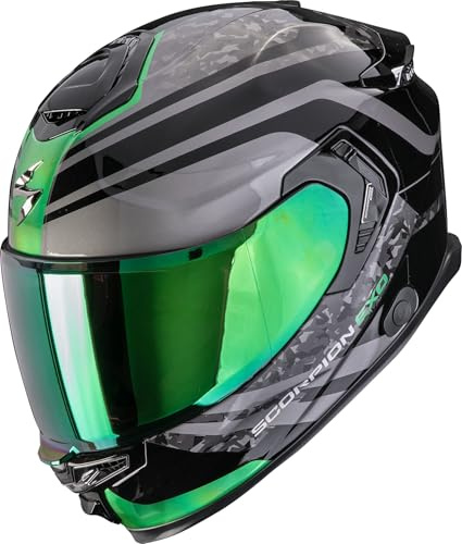 Scorpion EXO-GT SP Air Arten Integralhelm schwarz/grün, M (57/58)