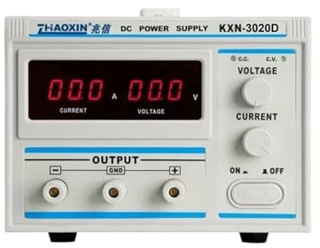 Fuente de alimentación regulada por CC KXN-3020D, 30 V, 20 A, Entrada 220 V, precisión Variable Ajustable